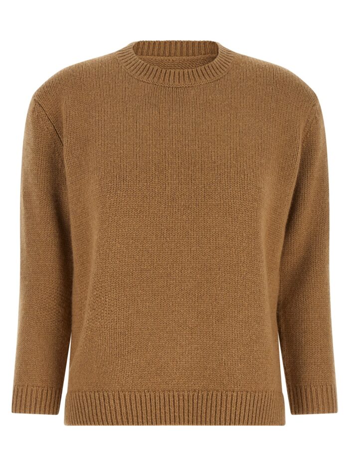 toteme camel wool sweater TOTEME Camel Wool Sweater