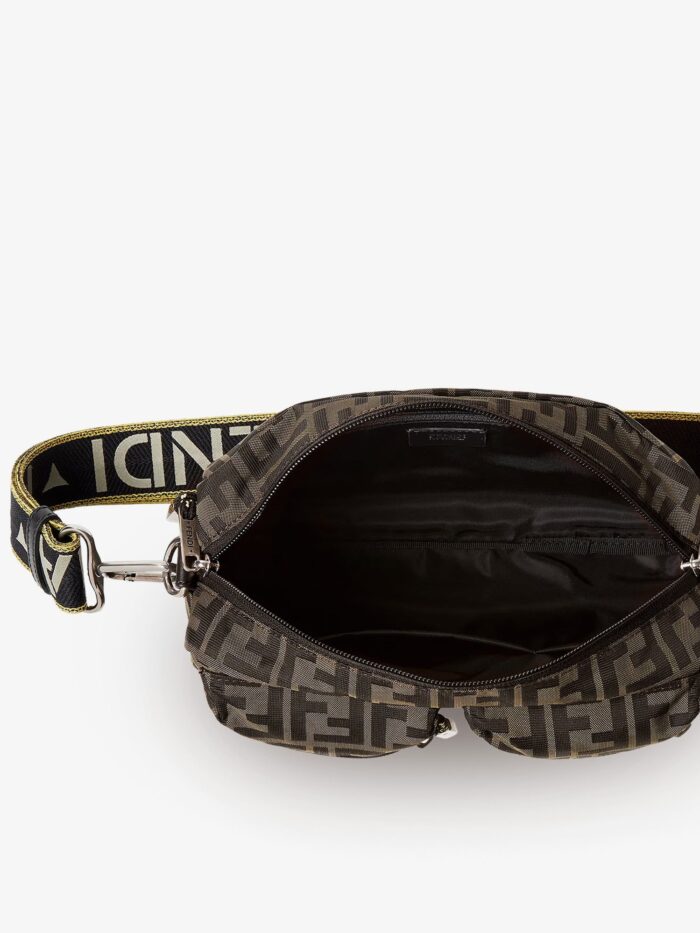 Fendi Camera Case Superlight FF Zucca Fabric Crossbody Bag