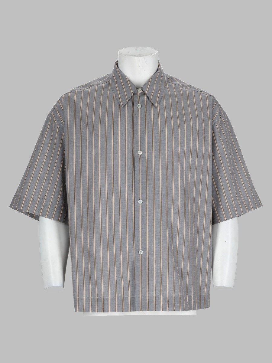 STUDIO NICHOLSON Camicia Boxy In Cotone