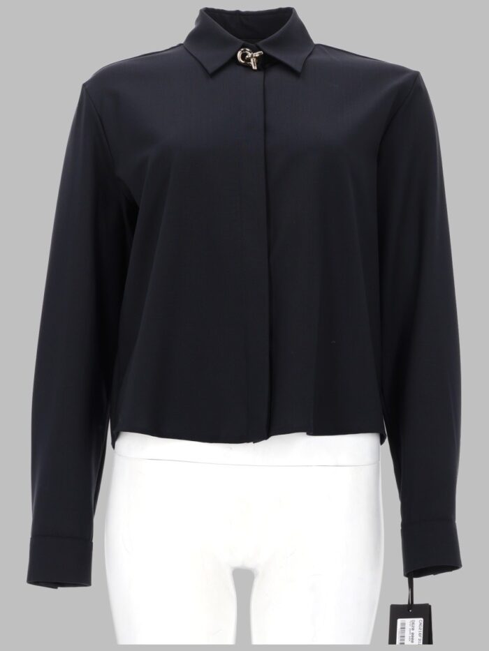 fabiana filippi camicia boxy in fresco lana Fabiana Filippi CAMICIA BOXY IN FRESCO LANA