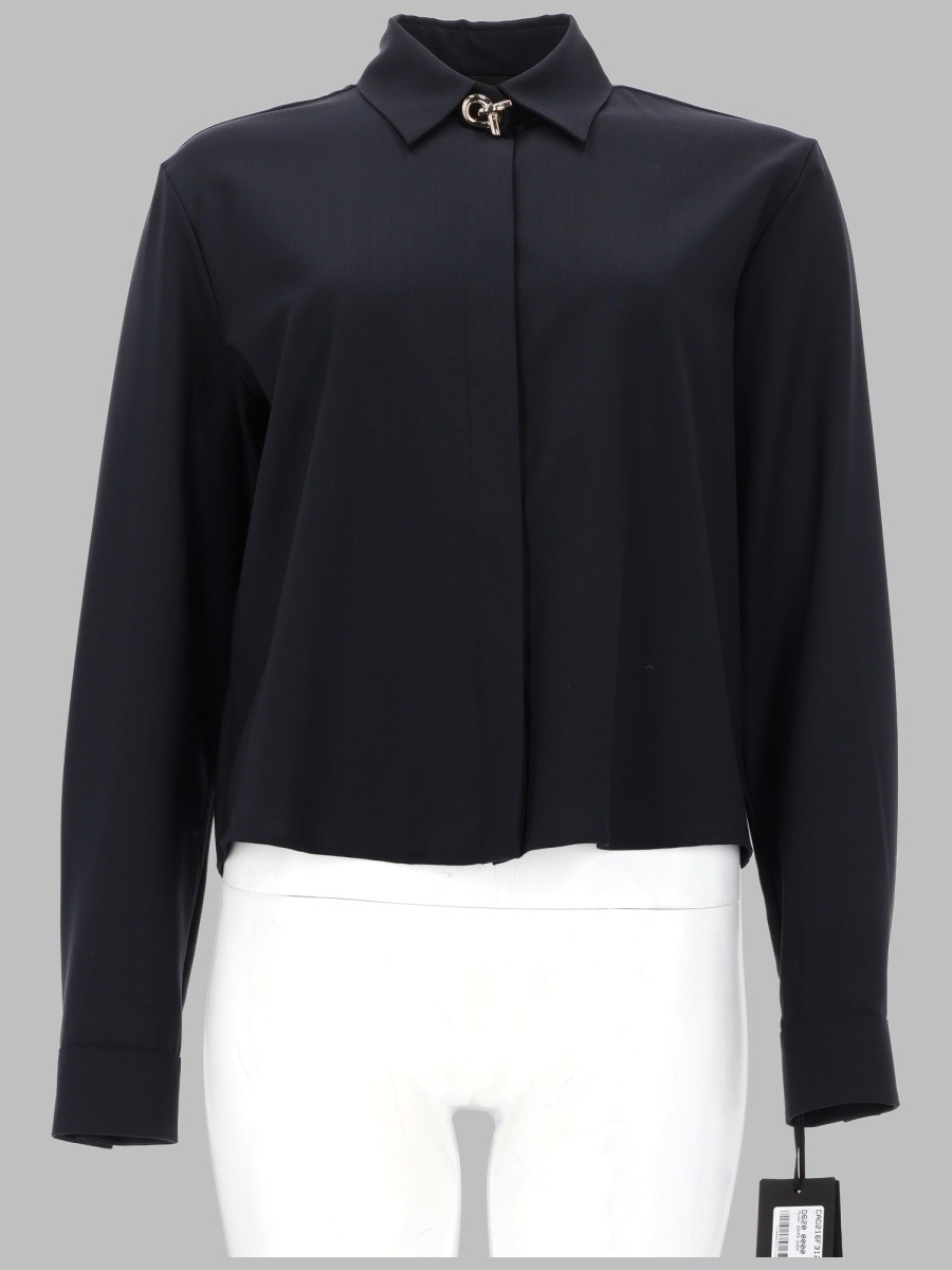 Fabiana Filippi CAMICIA BOXY IN FRESCO LANA
