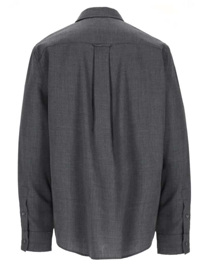 AMI PARIS Camicia Classic Fit In Lana