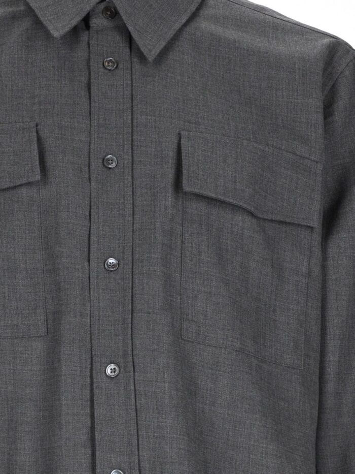 AMI PARIS Camicia Classic Fit In Lana