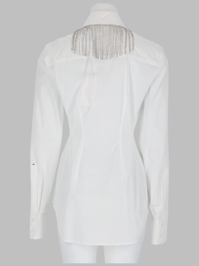Sportmax CAMICIA CON COLLETTO GIOIELLO