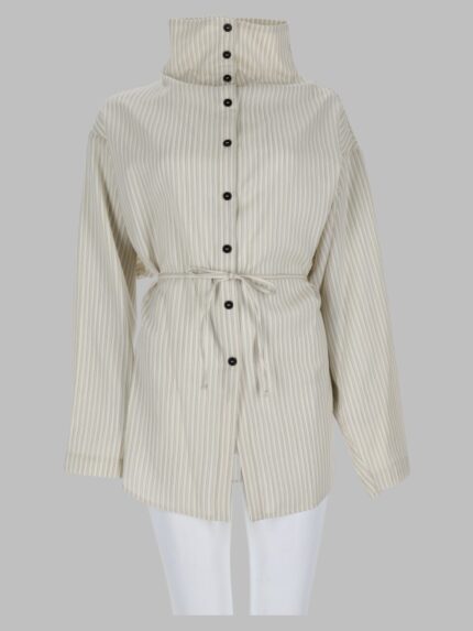 ALYSI Camicia Con Collo Alto