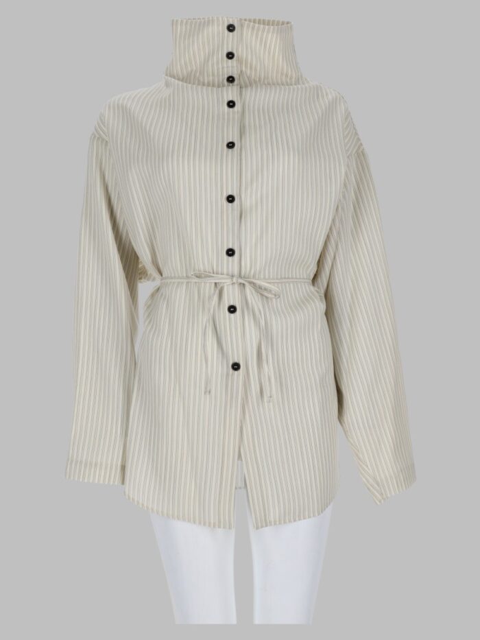 alysi camicia con collo alto ALYSI Camicia Con Collo Alto