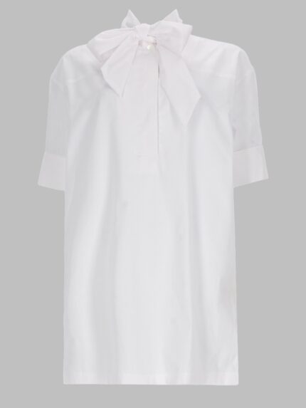 Dries Van Noten CAMICIA CON DETTAGLIO SCIARPA