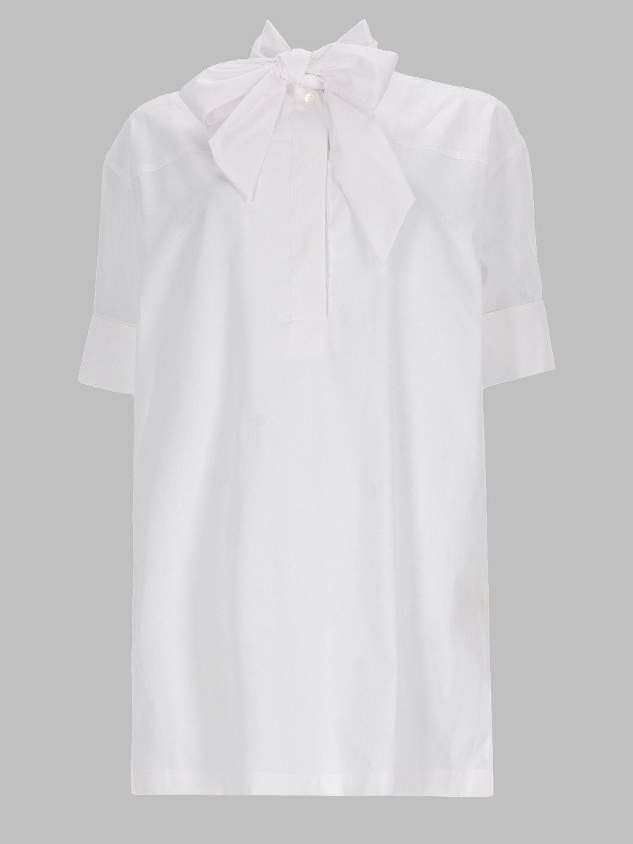 Dries Van Noten CAMICIA CON DETTAGLIO SCIARPA