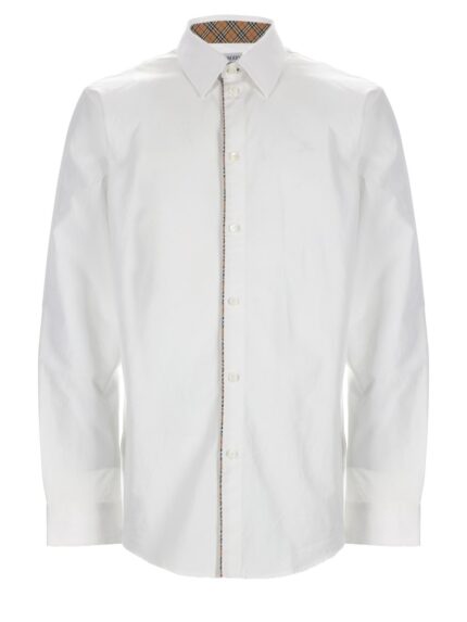 Burberry CAMICIA CON FINITURE "CHECK"