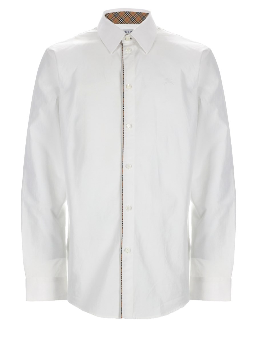Burberry CAMICIA CON FINITURE "CHECK"