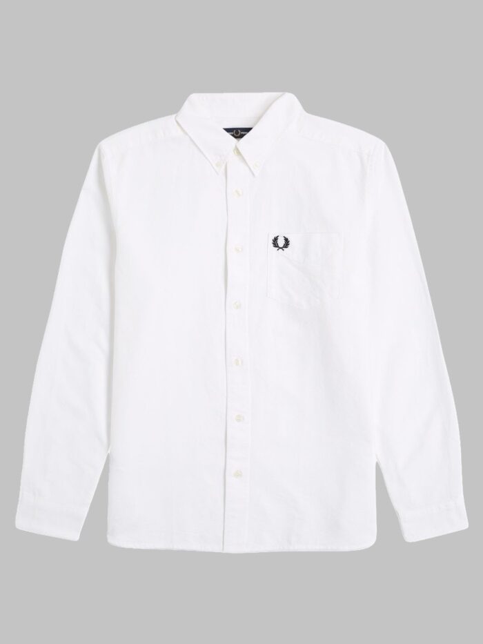 fred perry camicia con logo FRED PERRY Camicia Con Logo
