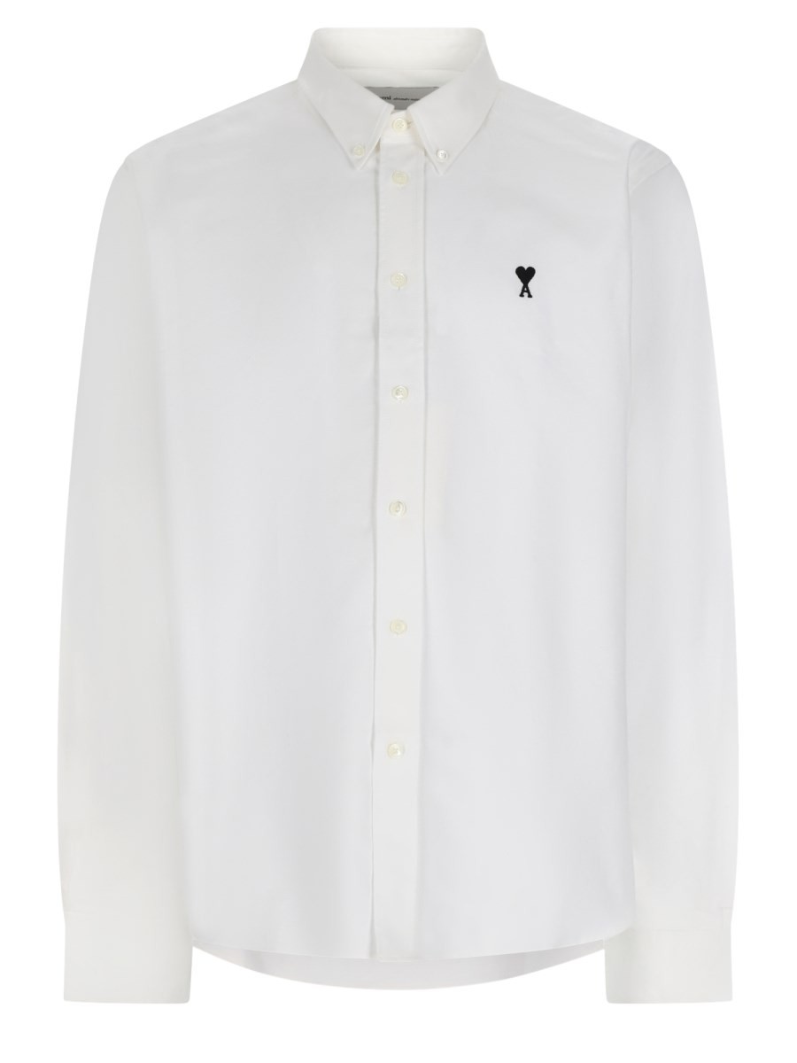 AMI PARIS CAMICIA CON LOGO