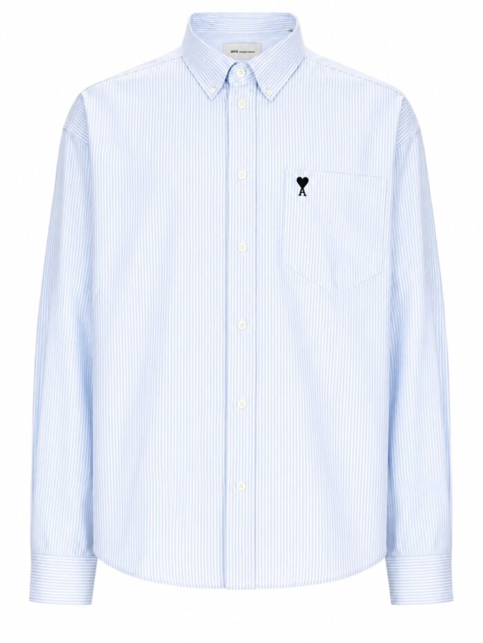 ami paris camicia con logo AMI PARIS CAMICIA CON LOGO