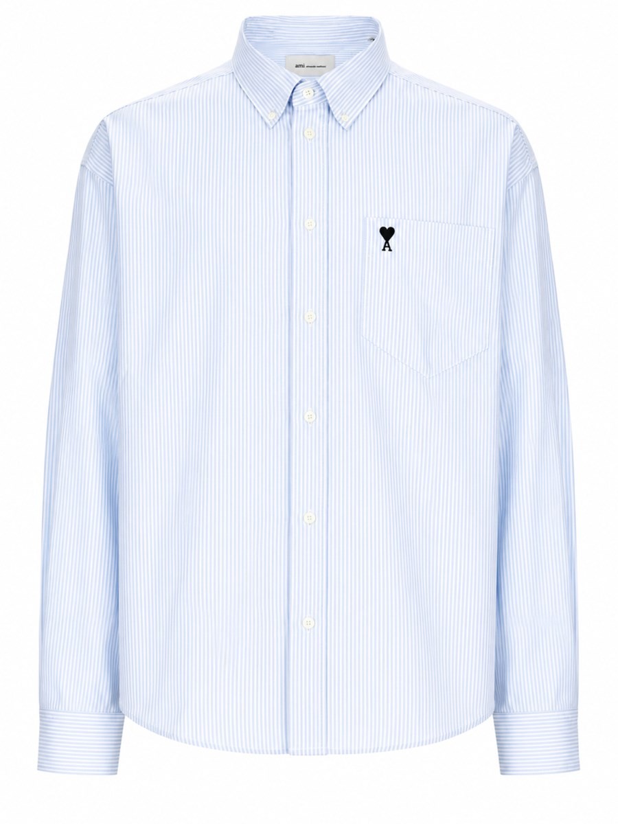 AMI PARIS CAMICIA CON LOGO