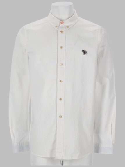 PS BY PAUL SMITH CAMICIA CON PATCH ZEBRA