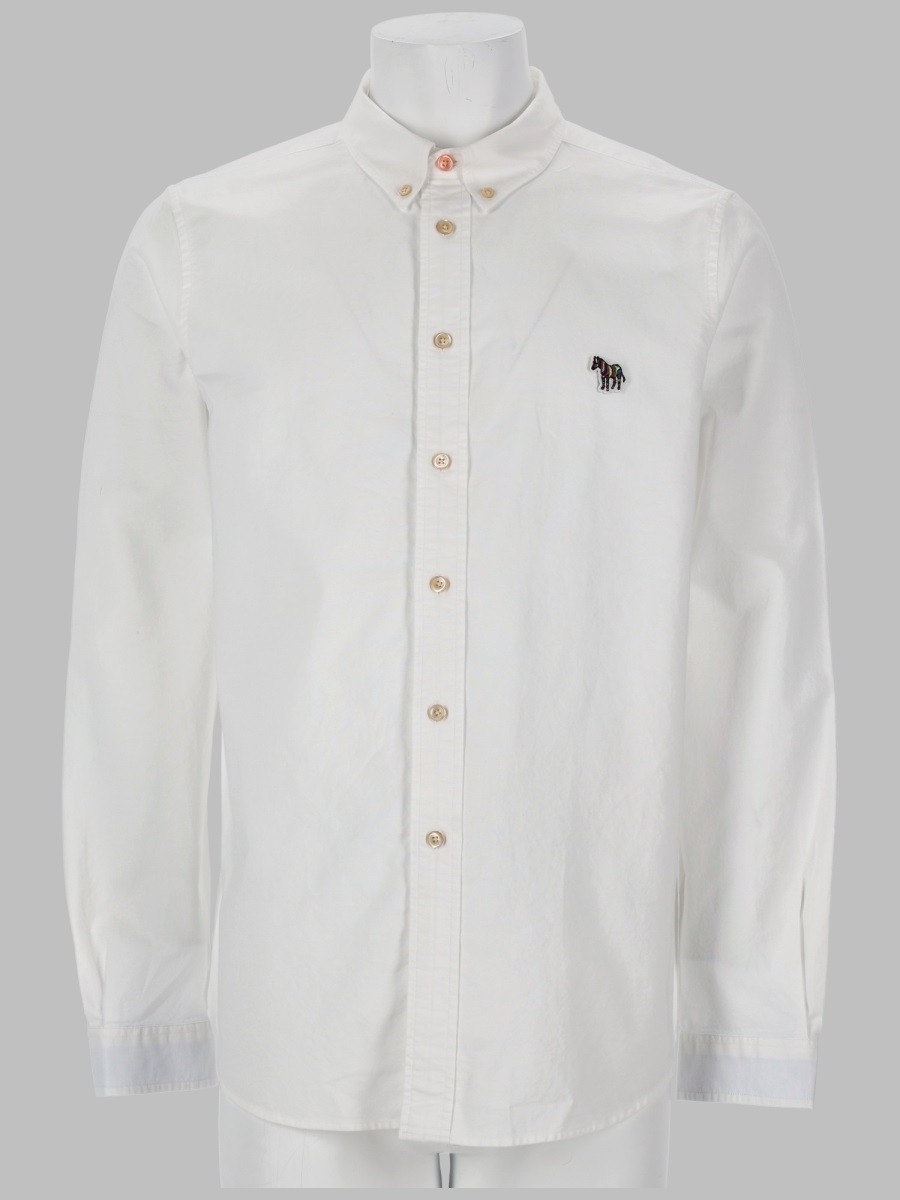 PS BY PAUL SMITH CAMICIA CON PATCH ZEBRA