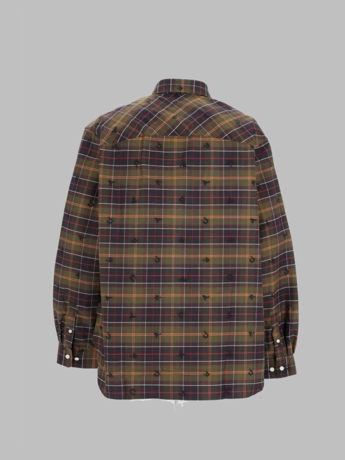 BARBOUR X A.P.C. Camicia Con Ricamo Monogram