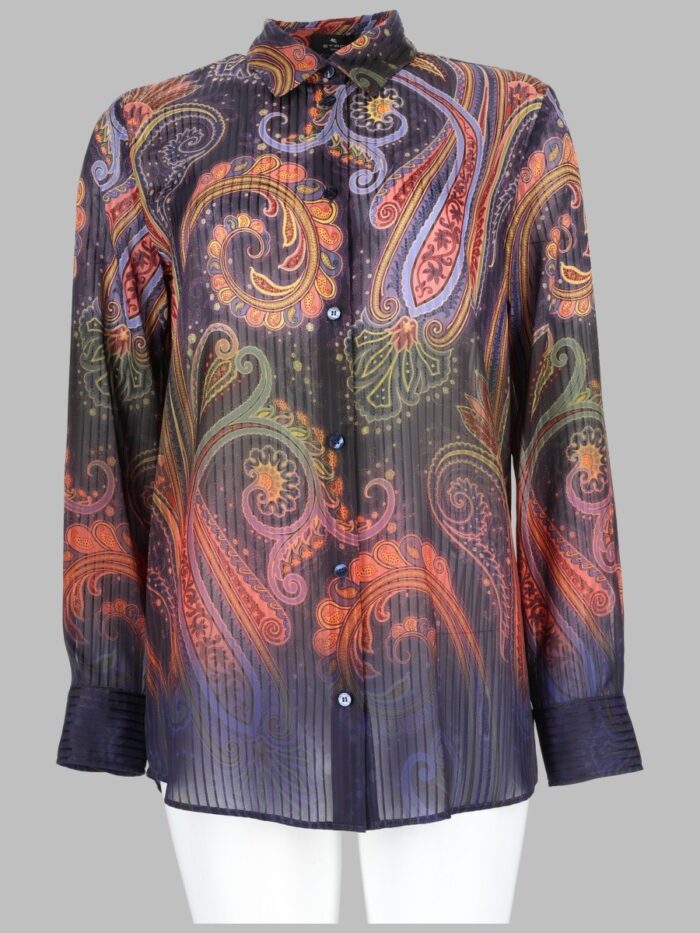 etro camicia con stampa paisley Etro CAMICIA CON STAMPA PAISLEY