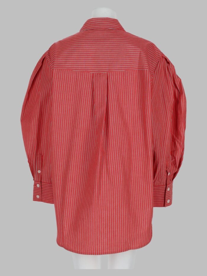 GANNI Camicia In Cotone A Righe