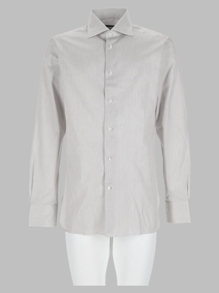 zegna camicia in cotone Zegna Camicia In Cotone