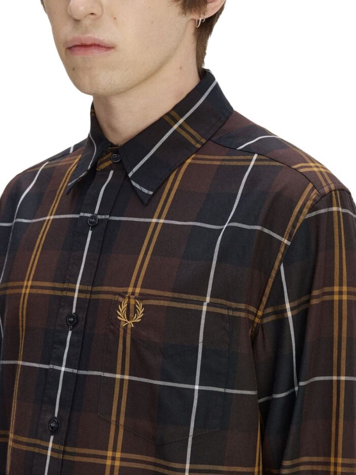 FRED PERRY Camicia In Cotone