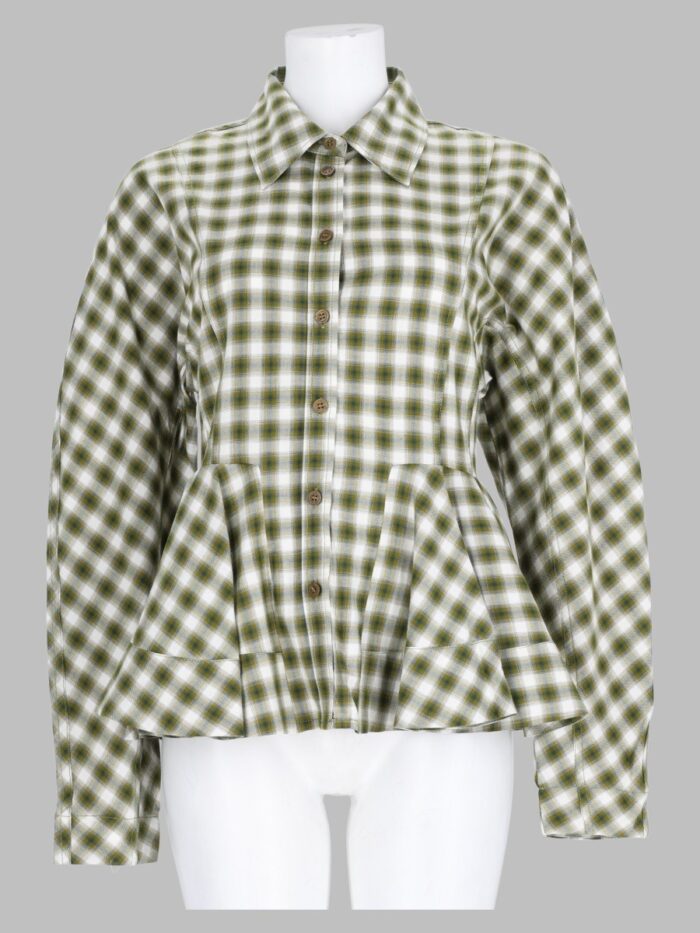 ganni camicia in flanella a quadri GANNI Camicia In Flanella A Quadri