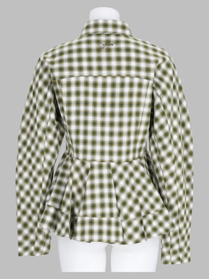 GANNI Camicia In Flanella A Quadri