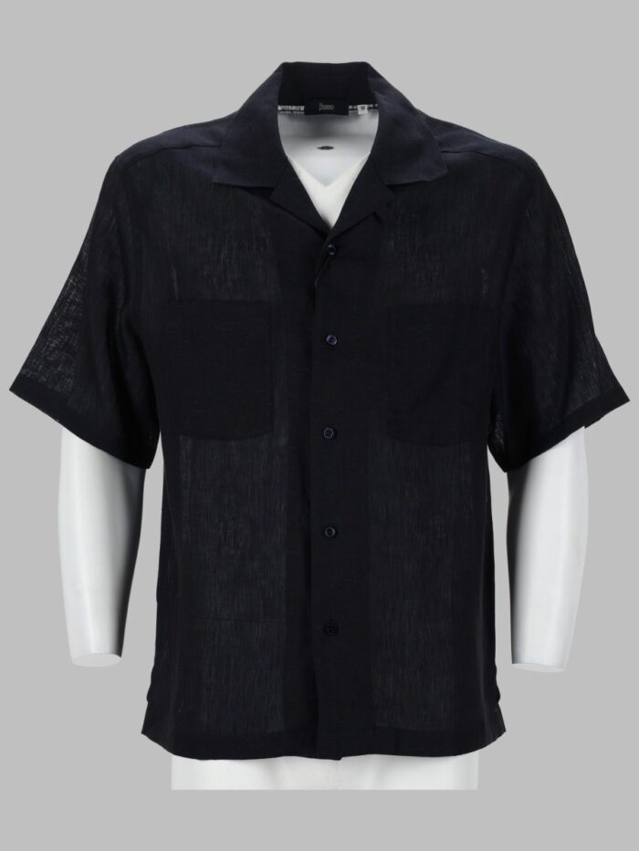 herno camicia in lino Herno CAMICIA IN LINO