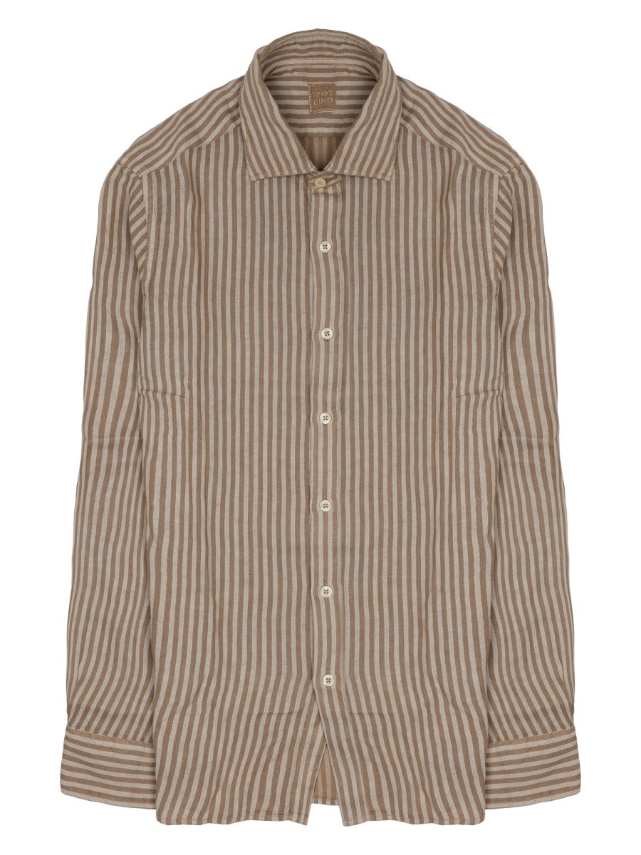120% LINO CAMICIA IN LINO