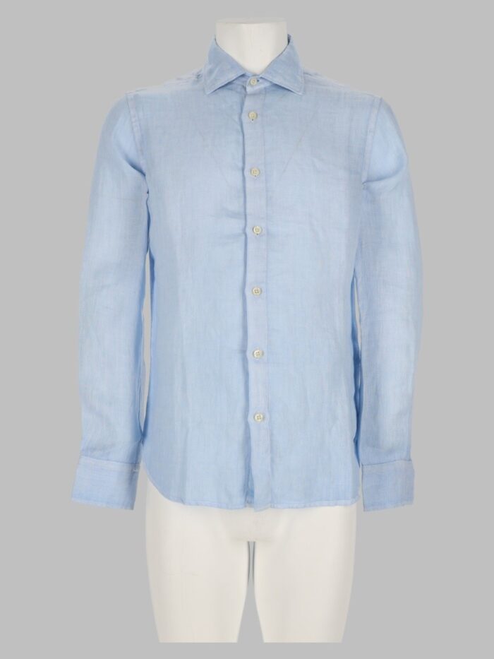 120% lino camicia in lino 120% LINO Camicia In Lino