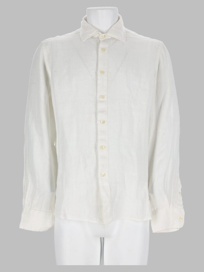120% lino camicia in lino 120% LINO Camicia In Lino