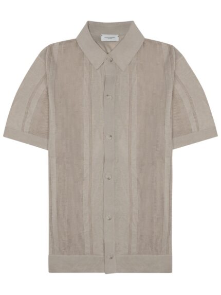 PAOLO PECORA MILANO CAMICIA IN MAGLIA DI SETA E COTONE