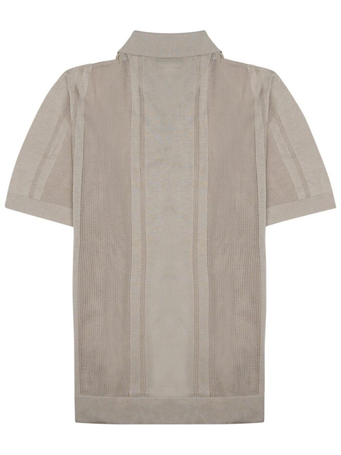 PAOLO PECORA MILANO CAMICIA IN MAGLIA DI SETA E COTONE