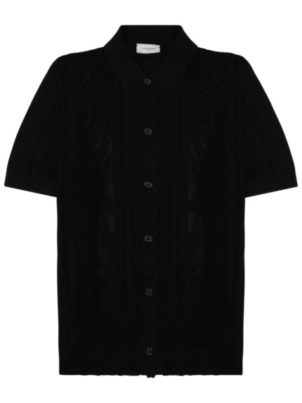 PAOLO PECORA MILANO CAMICIA IN MAGLIA DI SETA E COTONE