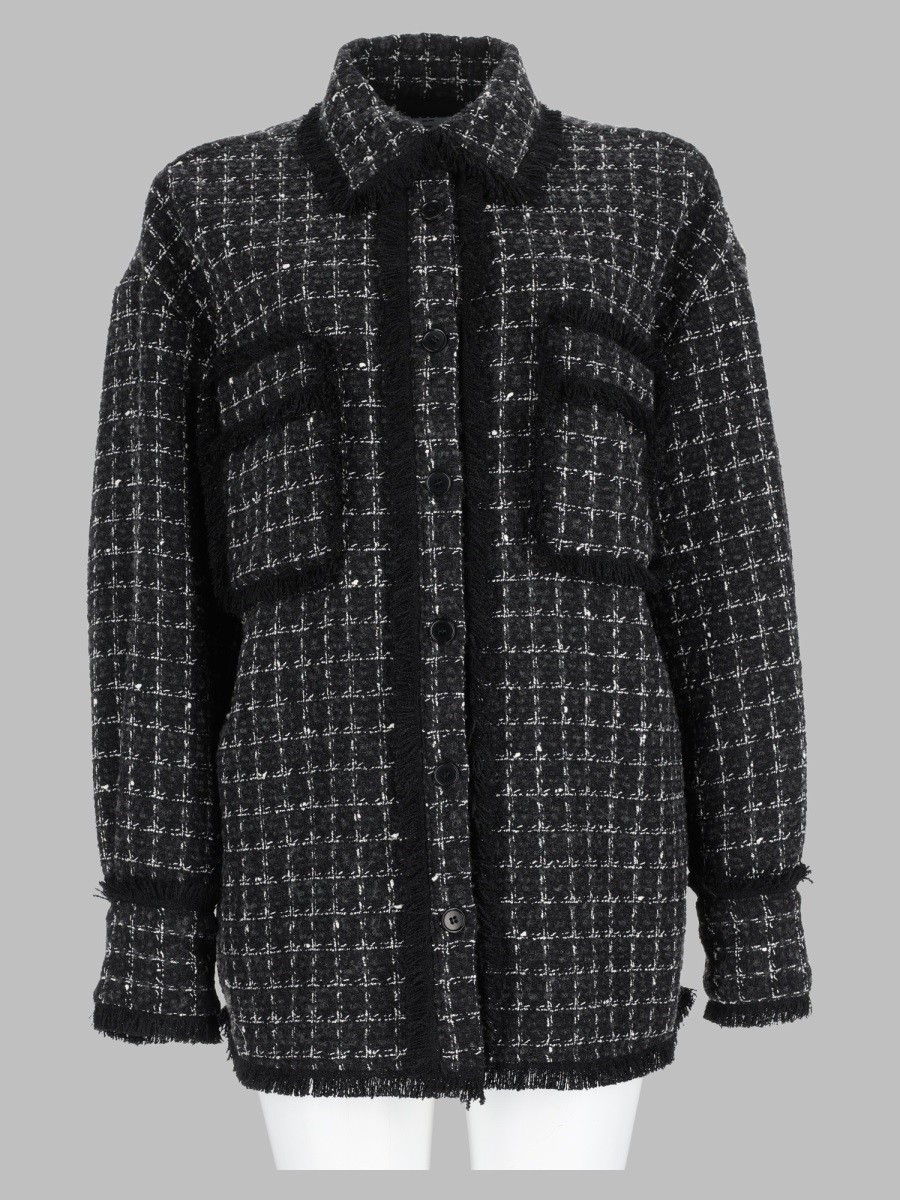 Msgm Camicia In Misto Cotone