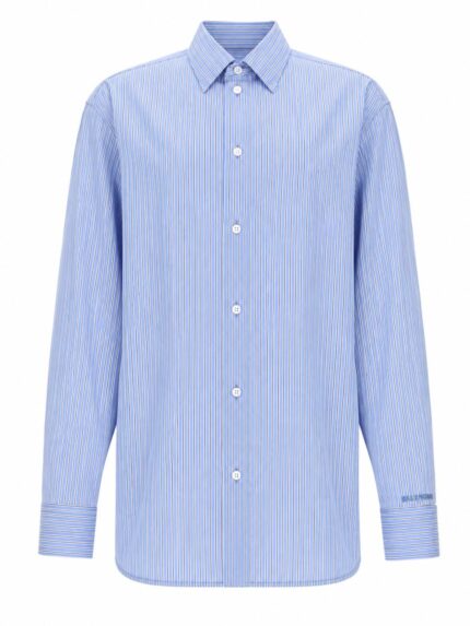 Balenciaga CAMICIA IN POPELINE TECNICO ULTRA FINE
