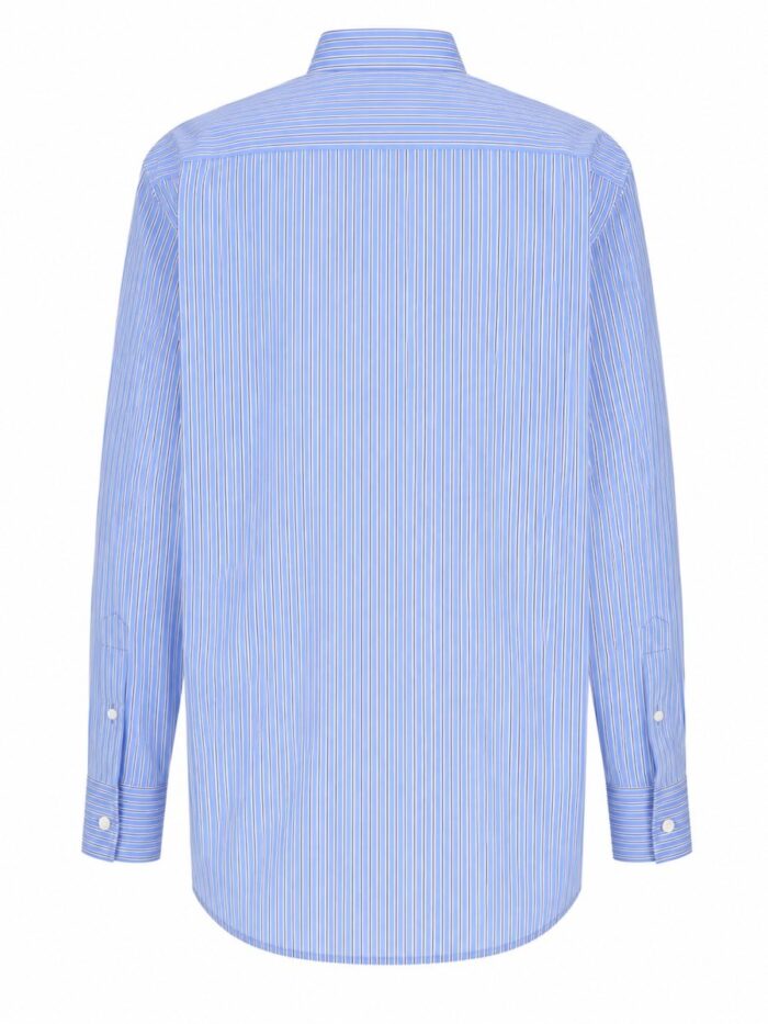 Balenciaga CAMICIA IN POPELINE TECNICO ULTRA FINE