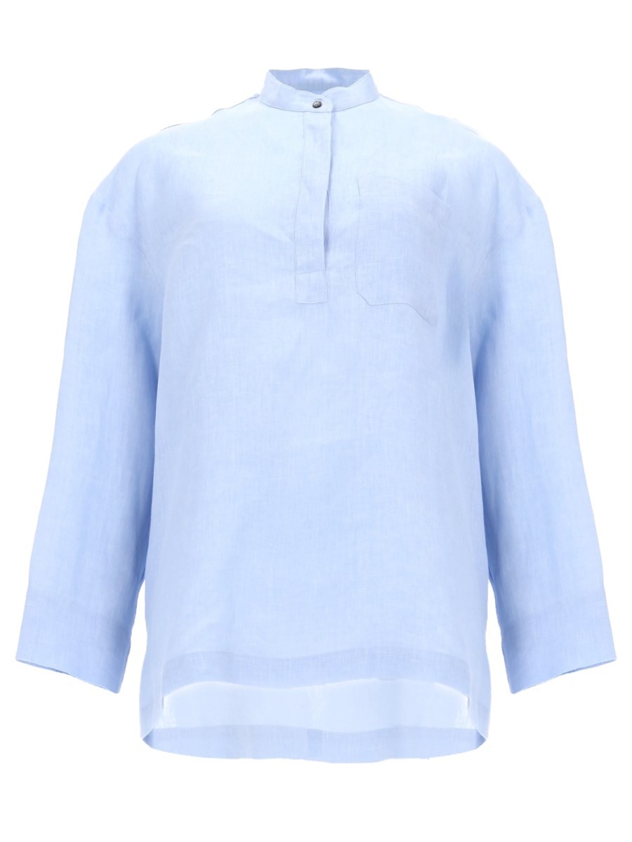 S MAX MARA CAMICIA IN PURO LINO
