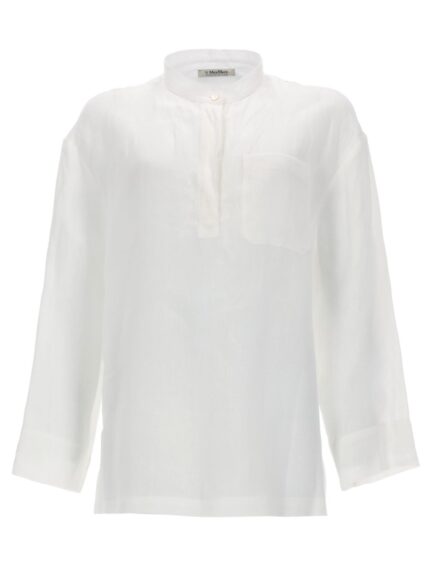 S MAX MARA CAMICIA IN PURO LINO