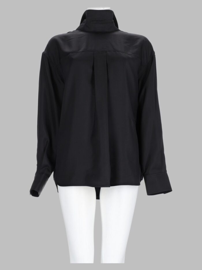Alexander Wang Camicia In Seta Con Dettagli Invertiti