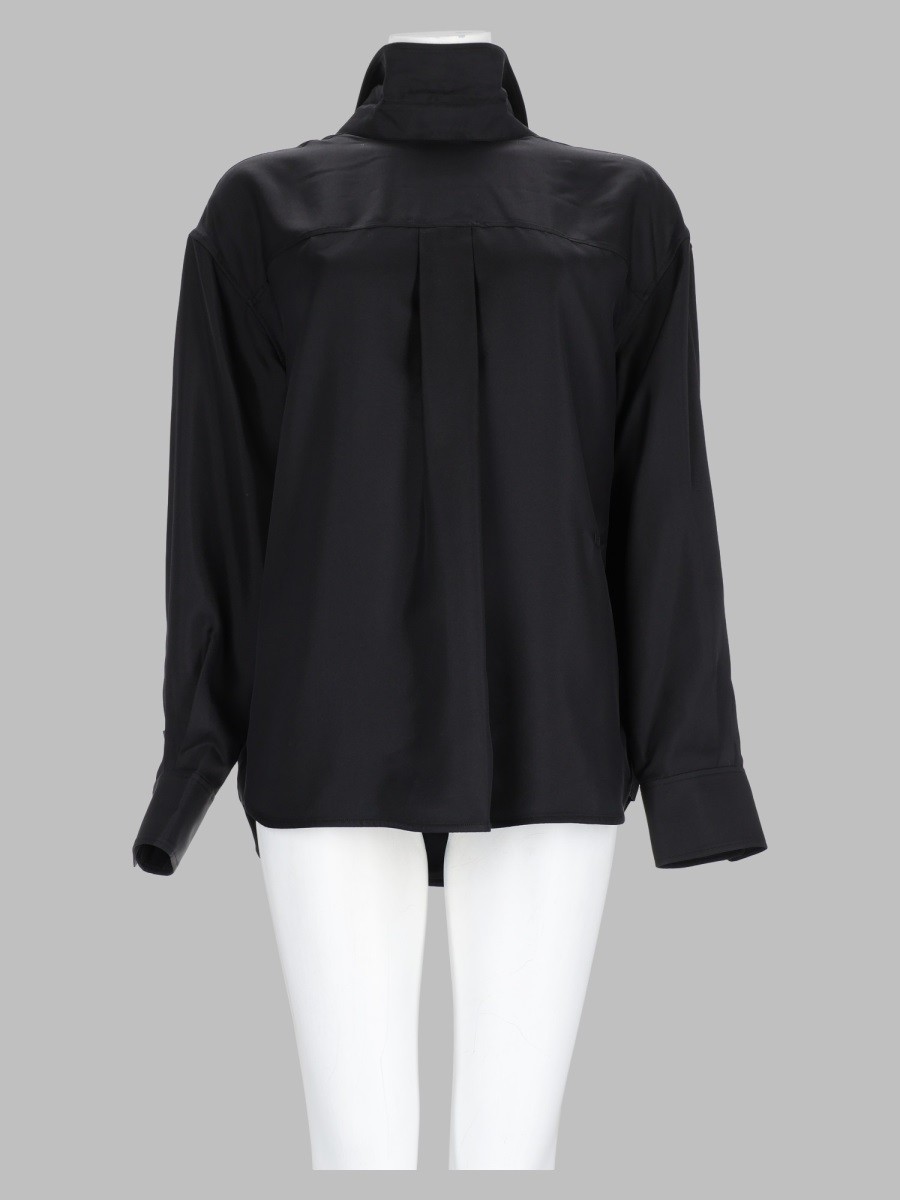 Alexander Wang Camicia In Seta Con Dettagli Invertiti