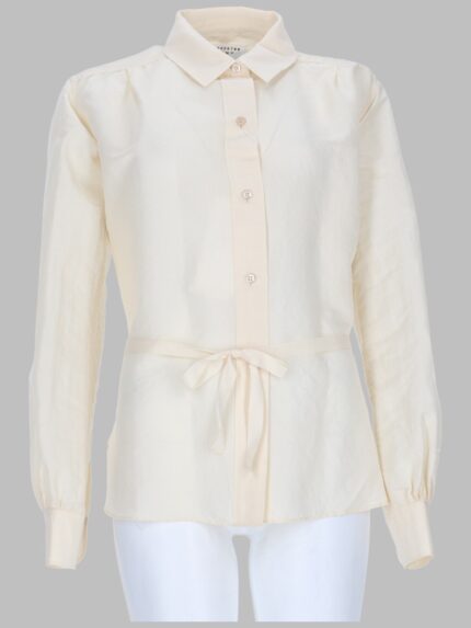 Maison Margiela CAMICIA IN SETA E COTONE