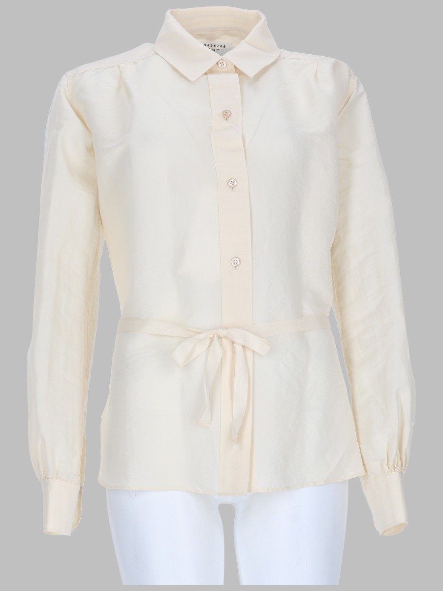 Maison Margiela CAMICIA IN SETA E COTONE