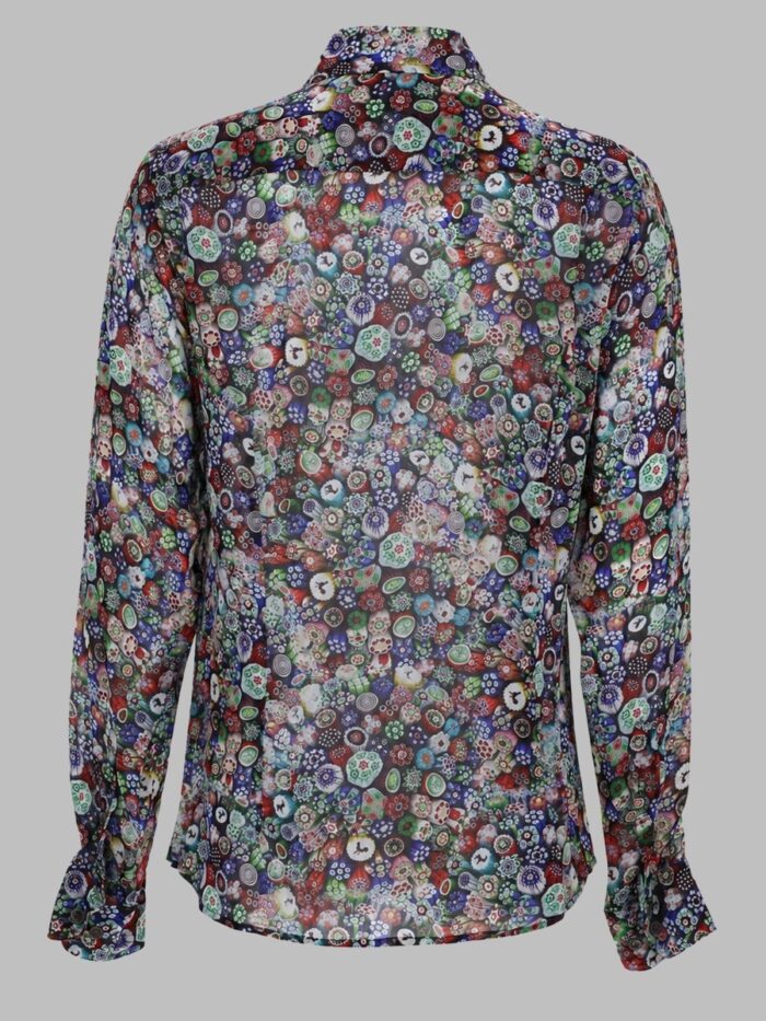 dries van noten camicia in viscosa ricamata Dries Van Noten CAMICIA IN VISCOSA RICAMATA
