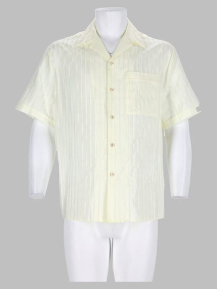 Versace Camicia Jacquard Micro Greca