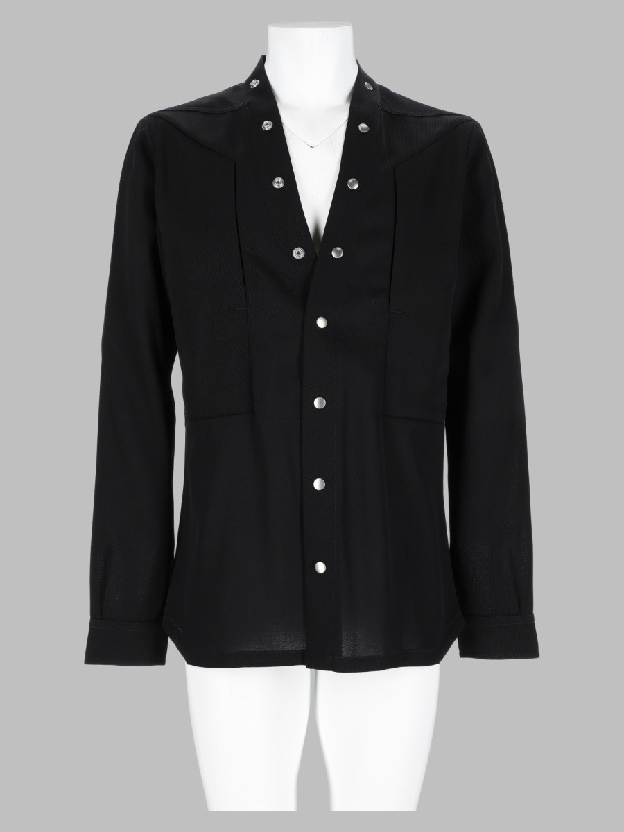 RICK OWENS Camicia “Larry Fogpocket”