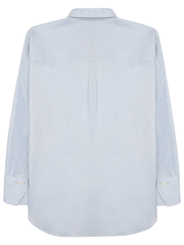 TOTEME CAMICIA OVERSIZE IN COTONE E LINO
