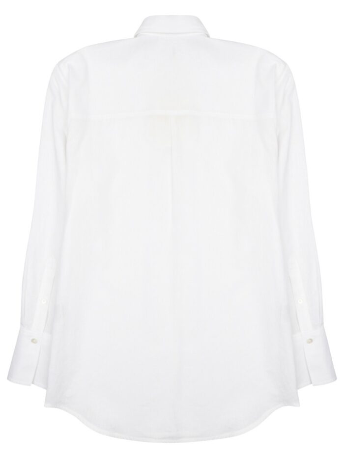 TOTEME CAMICIA OVERSIZE IN COTONE E LINO