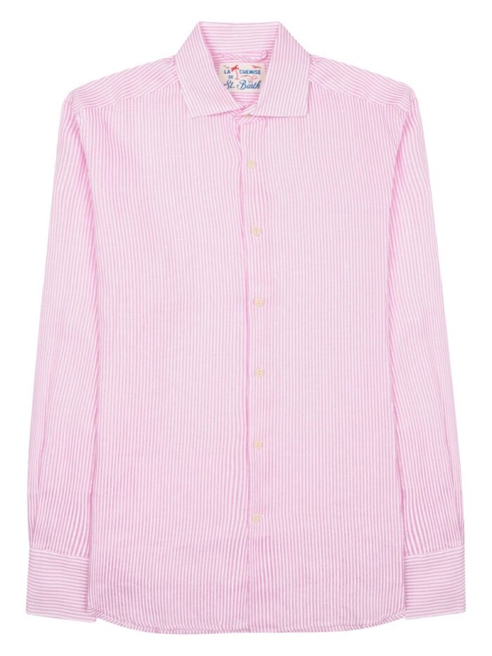 mc2 saint barth camicia "pamplona" in lino MC2 SAINT BARTH CAMICIA "PAMPLONA" IN LINO
