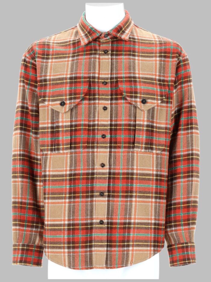 dsquared2 camicia "plaid military" DSquared2 CAMICIA "PLAID MILITARY"